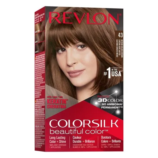 Colorsilk Hair Colour Medium G old Brown 43 Colorsilk Hair Colour Medium G old Brown 43