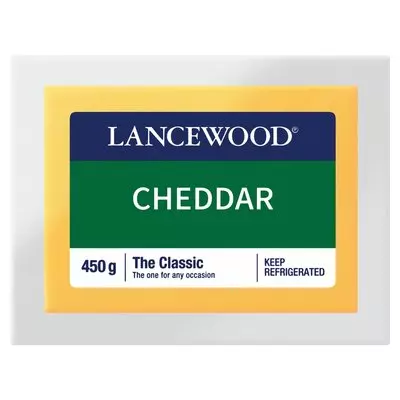 Lancewood Mild Cheddar Cheese 450g Lancewood Mild Cheddar Cheese 450g