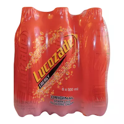 Lucozade Regular 500ml x 6