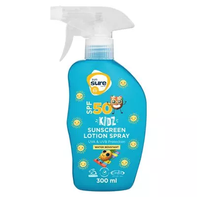 Sun Sure Kiddies Spray Spf50 300ml Sun Sure Kiddies Spray Spf50 300ml
