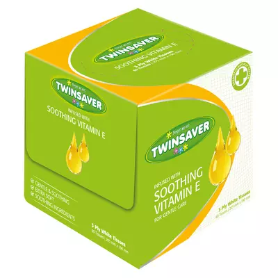 Twinsaver Tissue 3 Ply Vitam in E 60