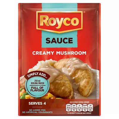 Royco Sauce Creamy Mushroom 38g Royco Sauce Creamy Mushroom 38g