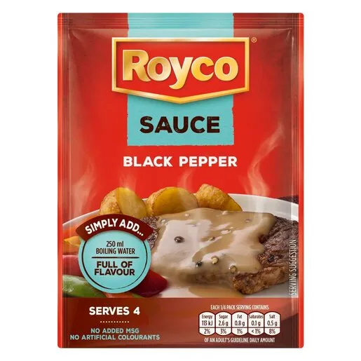 Royco Sauce Black Pepper 38g Royco Sauce Black Pepper 38g