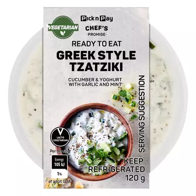 PnP Greek Style Tzatziki 120g PnP Greek Style Tzatziki 120g