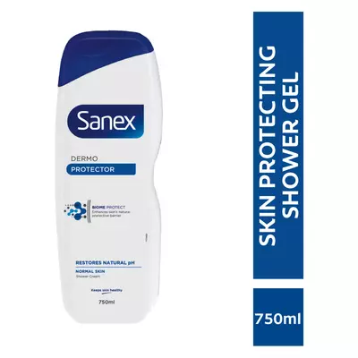 Sanex Dermo Protector Shower Gel - Body Wash 750ml