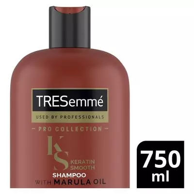 Tresemmé Keratin Smooth Frizz Control Lower Sulphate Shampoo 750ml Tresemmé Keratin Smooth Frizz Control Lower Sulphate Shampoo 750ml