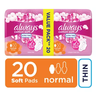 Always Ultra Pads Non-woven Normal 20's
