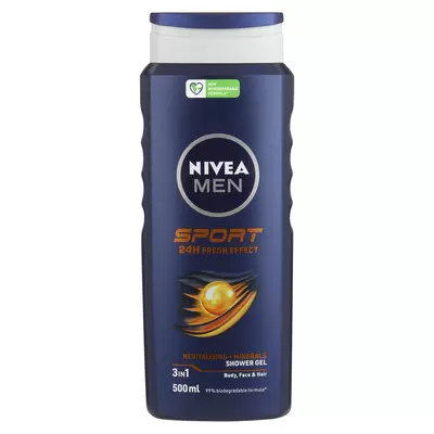 Nivea For Men Shower Gel Spo Rt 500ml