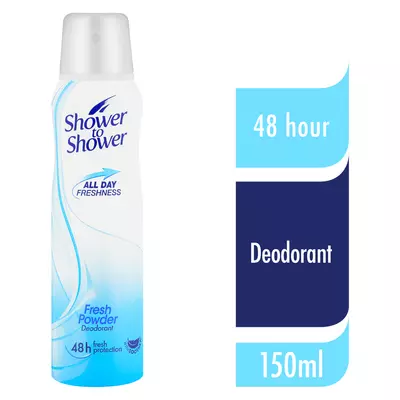 Shower To Shower Fresh Powder Deo 150ml