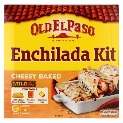 Old El Paso Mild Cheesy Enchilada 663gr Old El Paso Mild Cheesy Enchilada 663gr