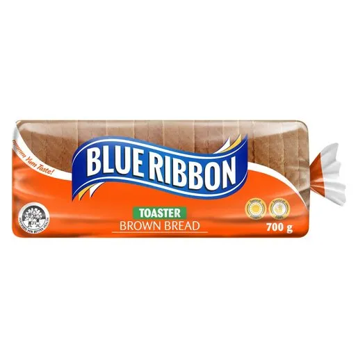 Blue Ribbon Brown Toaster Bread 700g