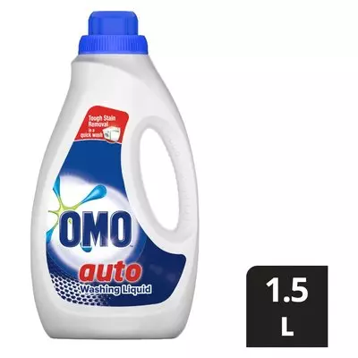 OMO Stain Removal Auto Washing Liquid Detergent 1.5L