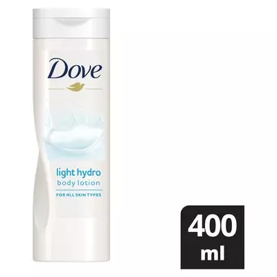 Dove Nourishing Care Light Hydro Body Lotion for All Skin Types 400ml Dove Nourishing Care Light Hydro Body Lotion for All Skin Types 400ml
