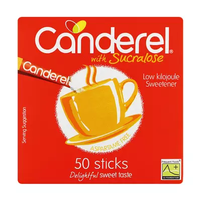Canderel Stick Sachet Yellow 50ea