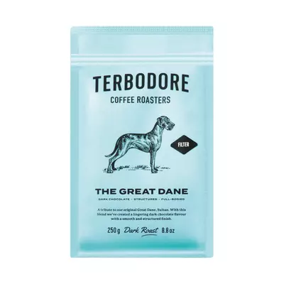 Terbodore Coffee Great Dane Filter 250g Terbodore Coffee Great Dane Filter 250g