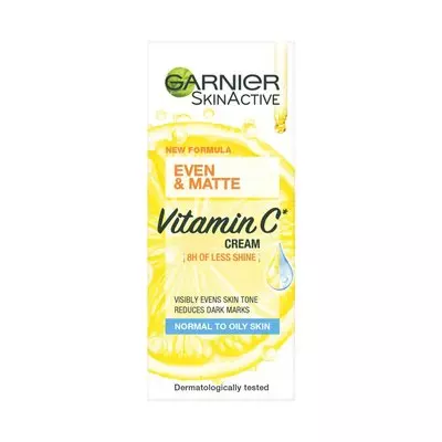 Garnier Skin Active Even & Matt Cream Normal To Oily Skin 40ml Garnier Skin Active Even & Matt Cream Normal To Oily Skin 40ml