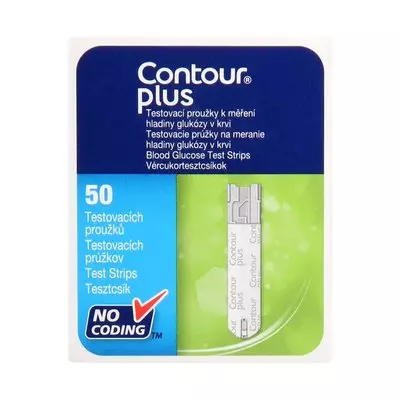 Bayer Contour Plus Strips 50ea Bayer Contour Plus Strips 50ea