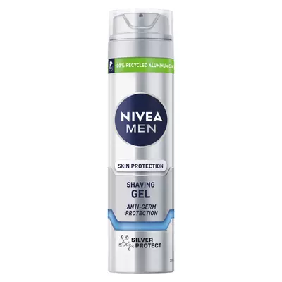 Nivea For Men Silver Protect Shaving Gel 200ml