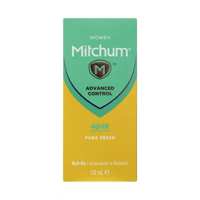 Mitchum Advanced Invisible Roll-On Pure Fresh Woman 50ml