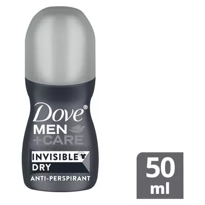 Dove Men+Care Invisible Dry Antiperspirant Roll-On Deodorant 50ml