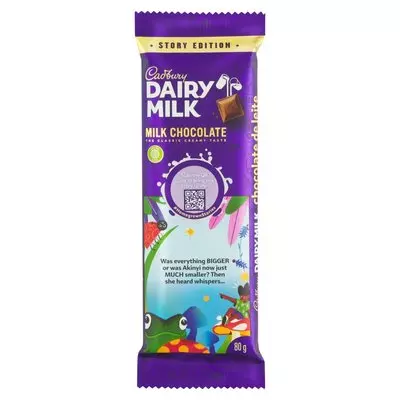 Cadbury Dairy Milk Choc Slab 80g