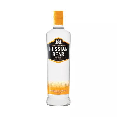 Russian Bear Vodka Passion Fruit 750ml Russian Bear Vodka Passion Fruit 750ml