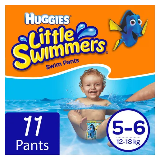Huggies Little Swimmers Nappies 5-6 11's
