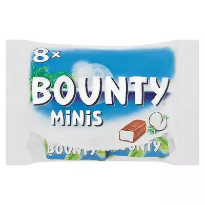 Bounty Chocolate Bars Minis 250g Bounty Chocolate Bars Minis 250g