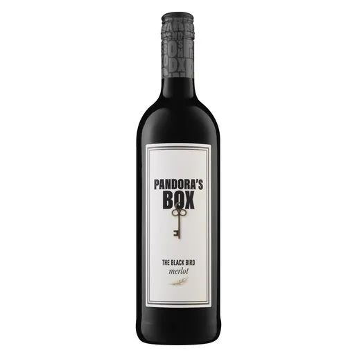 Pandoras Box the Black Bird Merlot 750ml