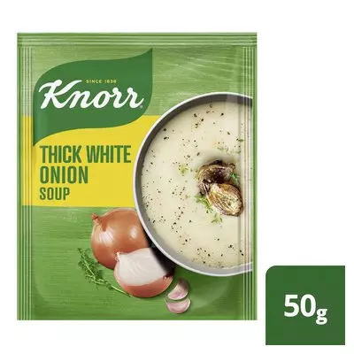 Knorr Thick White Onion Thickening Soup 50g Knorr Thick White Onion Thickening Soup 50g