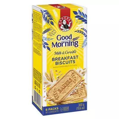 Bakers Good Morning Milk & Cereal 300g