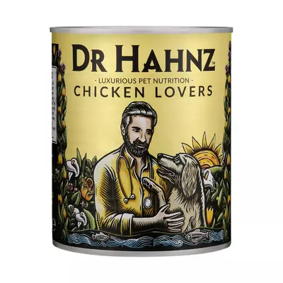 Dr Hahnz Dog Food Chicken 830g