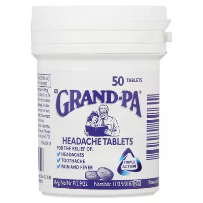 Grand-pa Headache Tablets 50's Grand-pa Headache Tablets 50's
