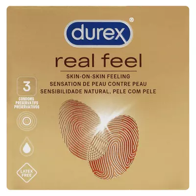Durex Real Feel 3ea Durex Real Feel 3ea