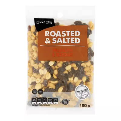 PnP Peanuts & Raisins 150g