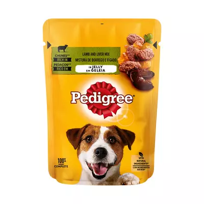 Pedigree Dog Food Lamb In Jelly 100g