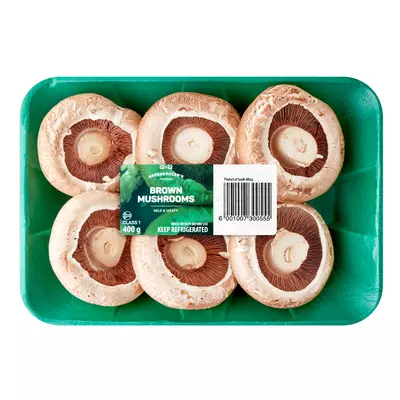 PnP Mushrooms Brown 400g