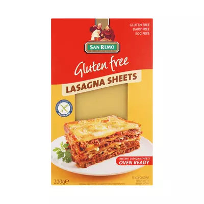 San Remo Gluten Free Lasagne 200g
