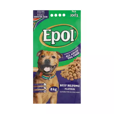 Epol Dry Dog Food Biltong Flave 8kg