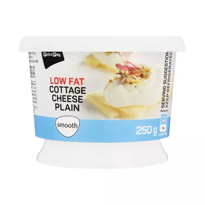 PnP Low Fat Smooth Plain Cottage Cheese 250g