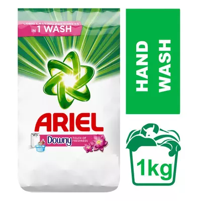 Ariel Handwash Powder Touch Of Dow ny 1kg