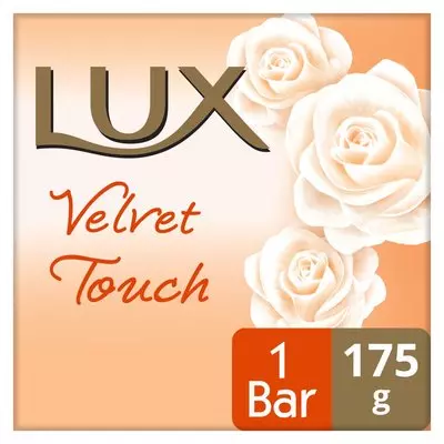 LUX Velvet Touch Cleansing Bar Soap 175g