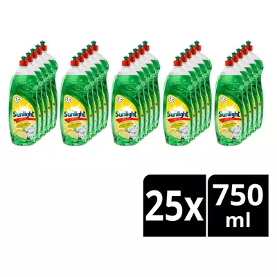 Sunlight Regular Degreasing Dishwashing Liquid Detergent 750ml x 25 Sunlight Regular Degreasing Dishwashing Liquid Detergent 750ml x 25