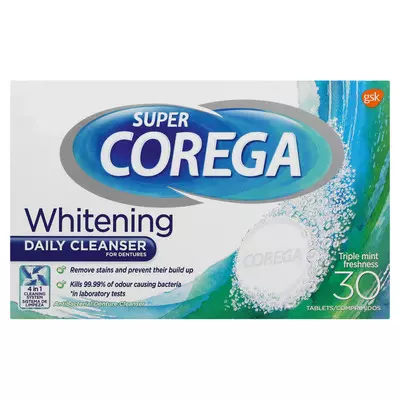 Super Corega Whitening Cleanser 30ea Super Corega Whitening Cleanser 30ea