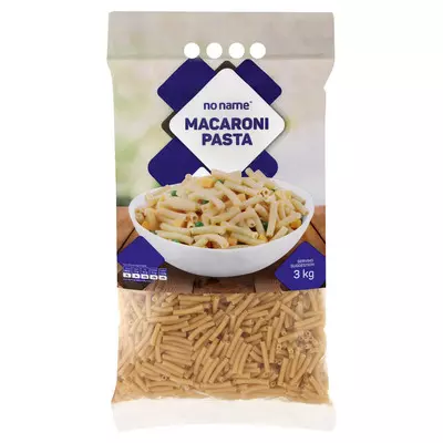 No Name Pasta Macaroni 3kg No Name Pasta Macaroni 3kg