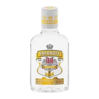 Smirnoff Pineapple Vodka 200ml Smirnoff Pineapple Vodka 200ml
