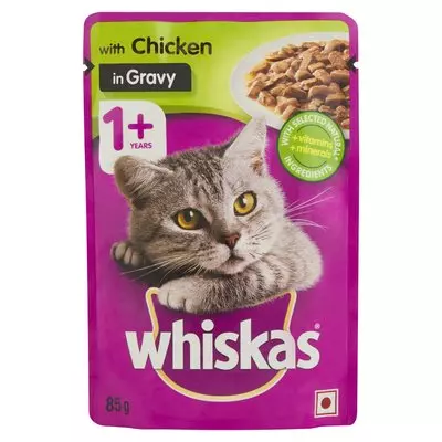 Whiskas Pouch Chicken In Gravy 85g Whiskas Pouch Chicken In Gravy 85g