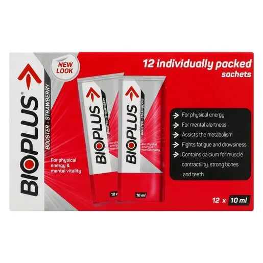 Bioplus Energy Tonic Booster Strawberry 12s Bioplus Energy Tonic Booster Strawberry 12s