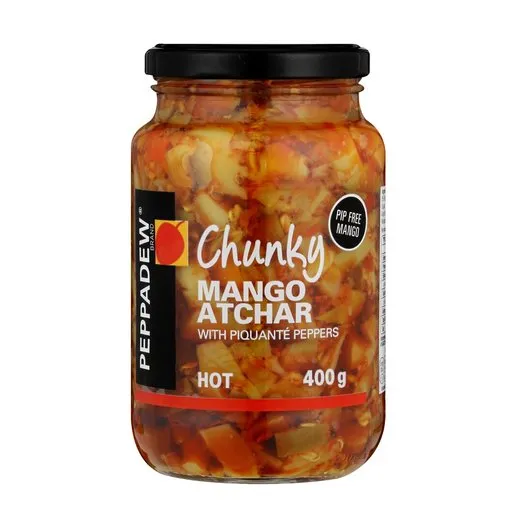 Peppadew Hot Chunky Mango Atchar 400g