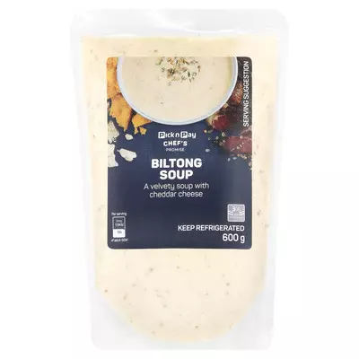 PnP Decadent Biltong Soup 600g PnP Decadent Biltong Soup 600g